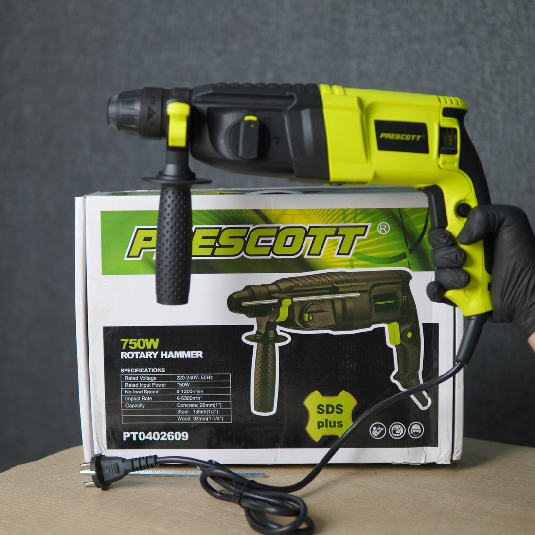 Prescott Electric Hilty Drill Machine-26mm